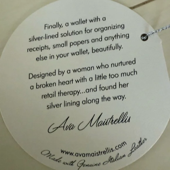 NWT  Ava Maistrellis Wallet - Picture 5 of 7